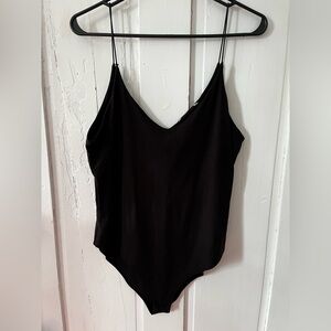 Gaze Elegant Black Women's Bodysuit